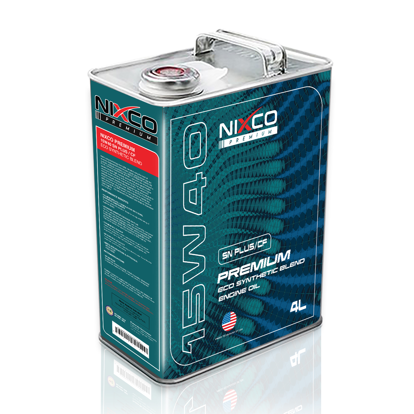 NIXCO 15W40 TIN (4L)