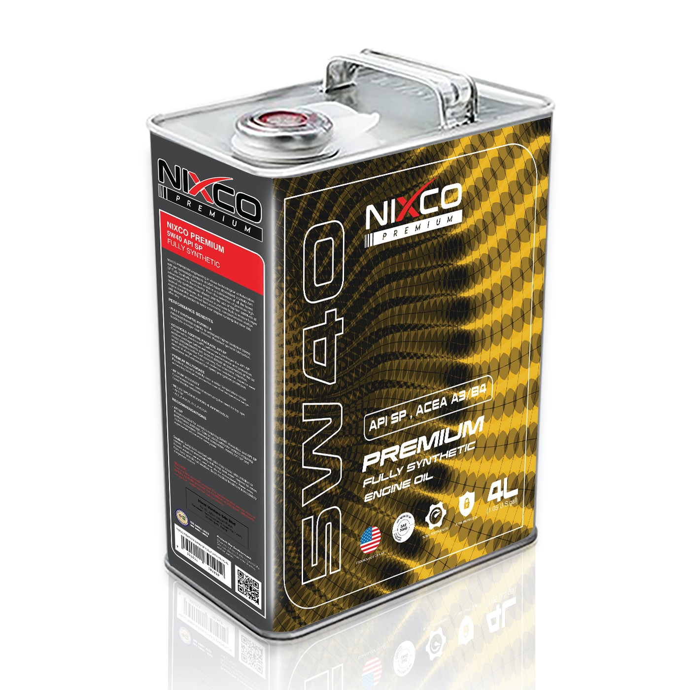 NIXCO 5W40 TIN (4L)
